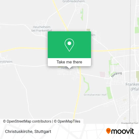 Christuskirche map