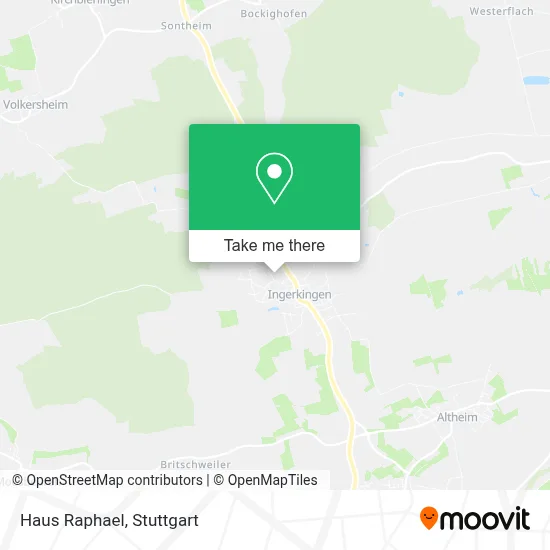 Haus Raphael map