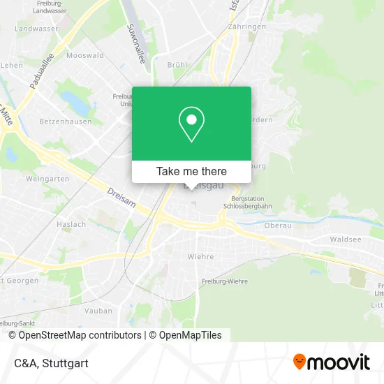C&A map