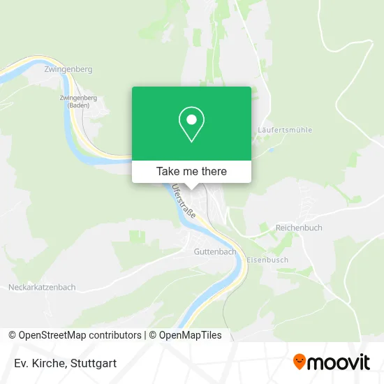 Ev. Kirche map