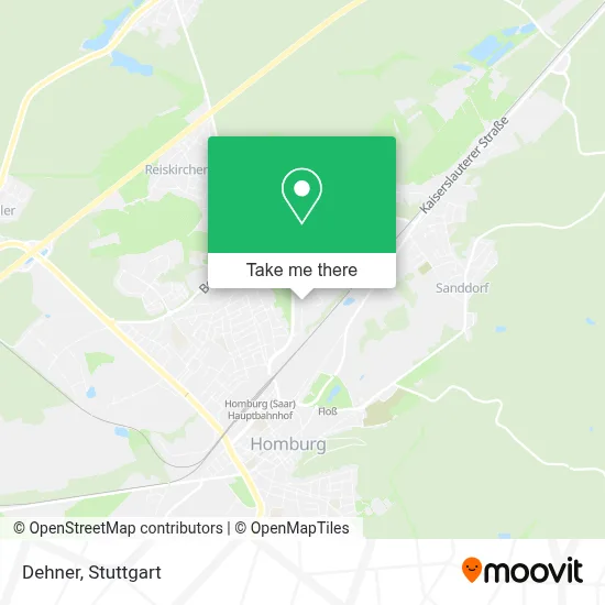 Dehner map