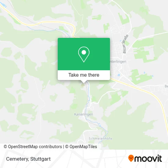 Friedhof map
