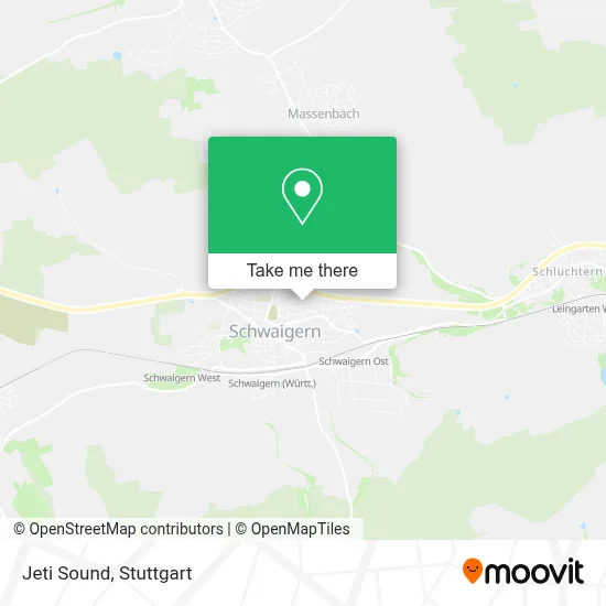 Jeti Sound map