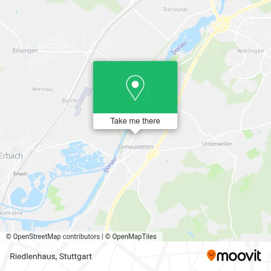 Riedlenhaus map