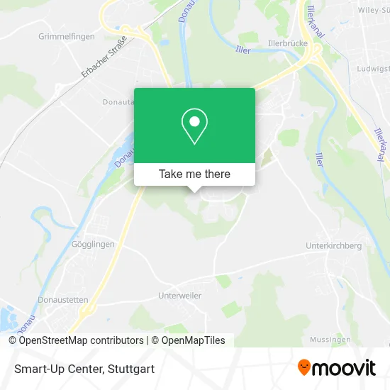 Smart-Up Center map