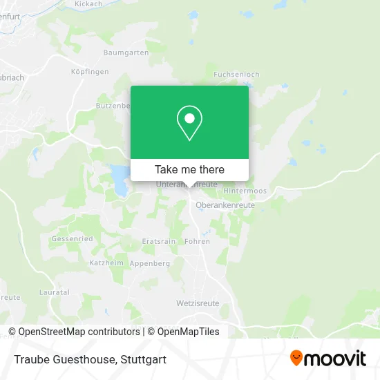 Gasthof Traube map