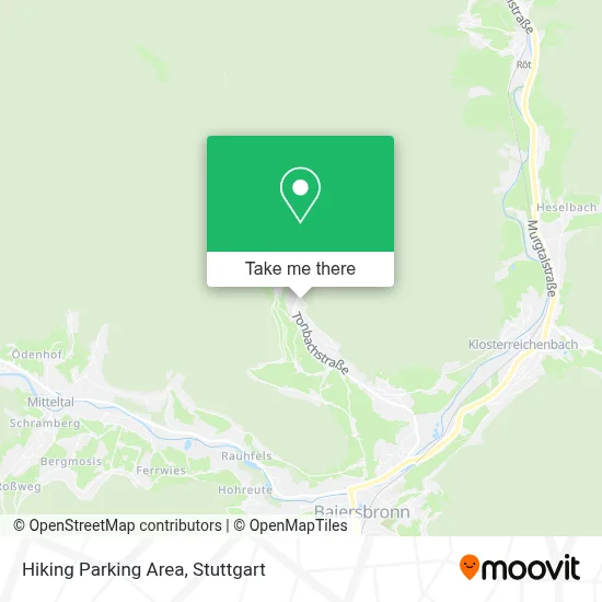 Wanderparkplatz map