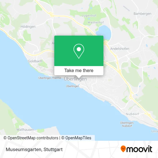 Museumsgarten map