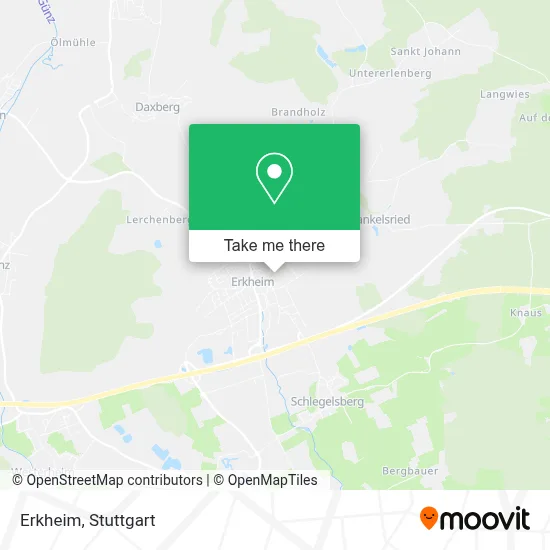 Erkheim map