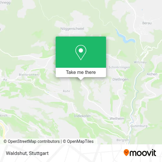 Waldshut map