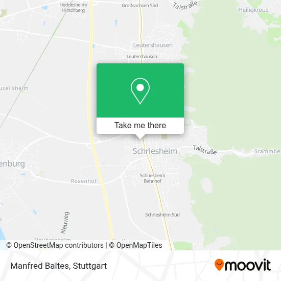 Manfred Baltes map