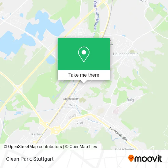 Clean Park map