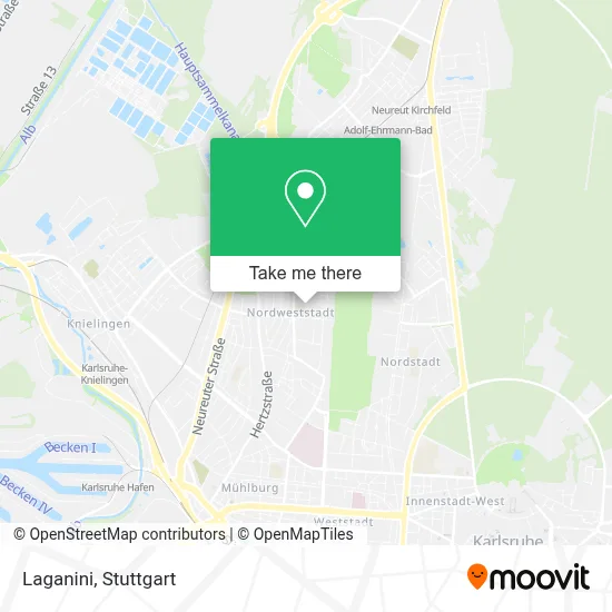 Laganini map