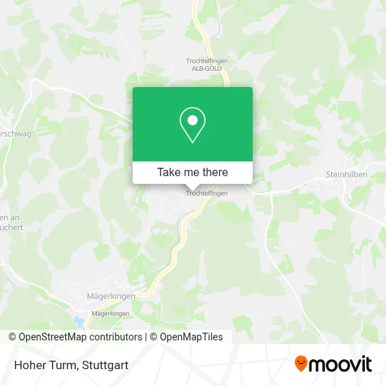 Hoher Turm map