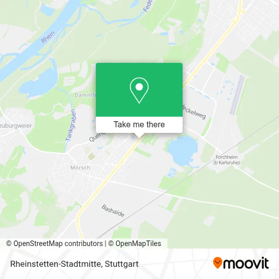 Rheinstetten-Stadtmitte map