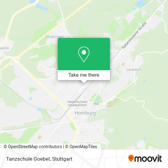 Tanzschule Goebel map