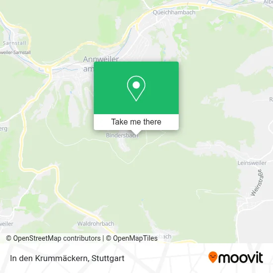 In den Krummäckern map