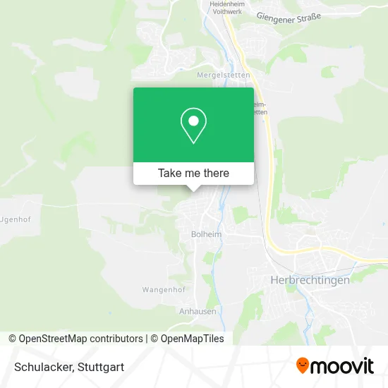 Schulacker map