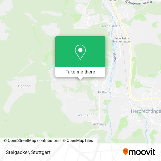Steigacker map