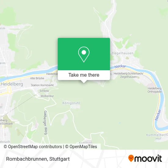 Rombachbrunnen map