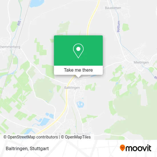 Baltringen map