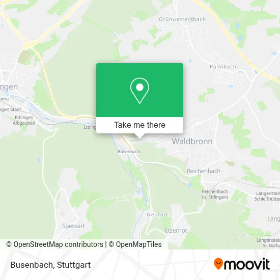 Busenbach map