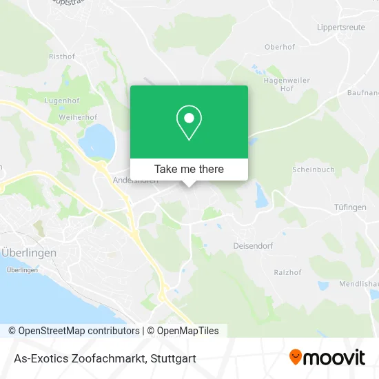 As-Exotics Zoofachmarkt map
