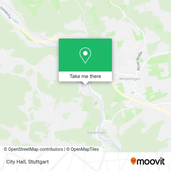 Rathaus map