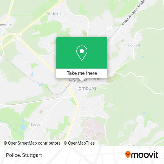 Polizei map