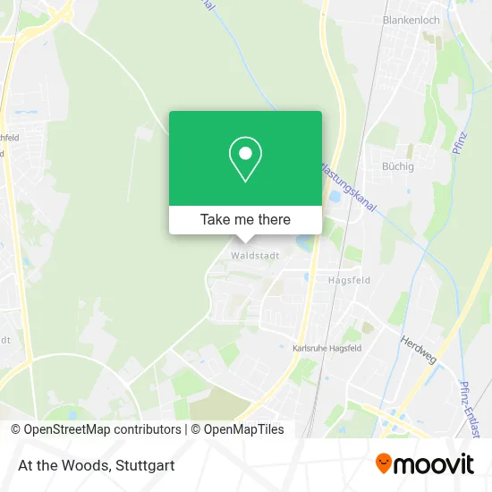 Al Bosco map