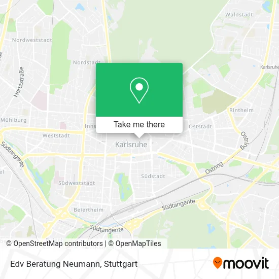 Edv Beratung Neumann map