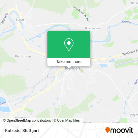 Katzede map
