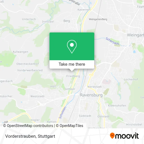 Vorderstrauben map