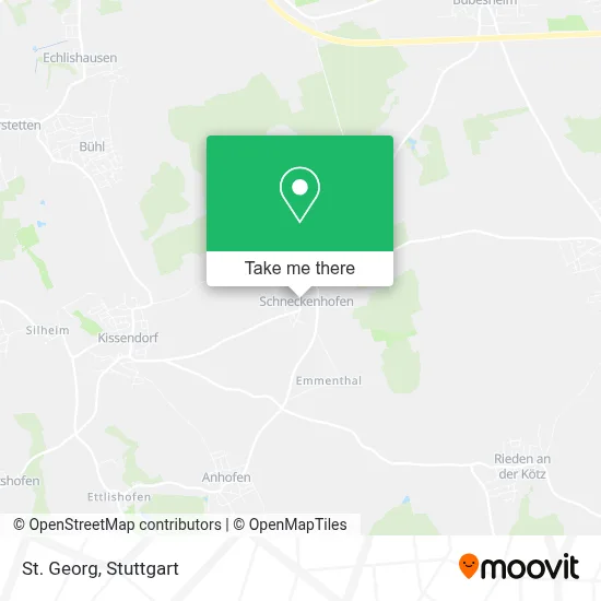 St. Georg map
