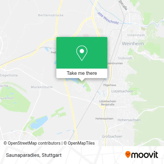 Saunaparadies map