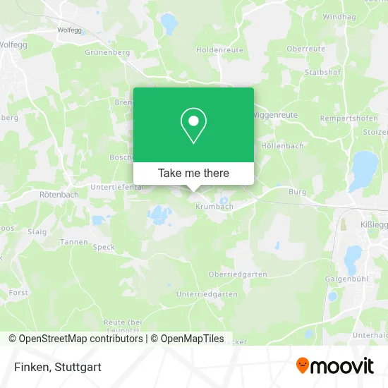 Finken map