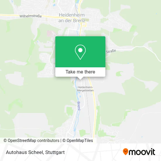 Autohaus Scheel map