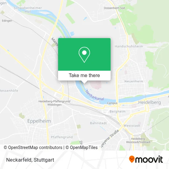 Neckarfeld map