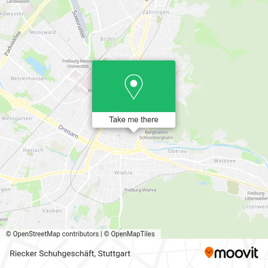 Riecker Schuhgeschäft map