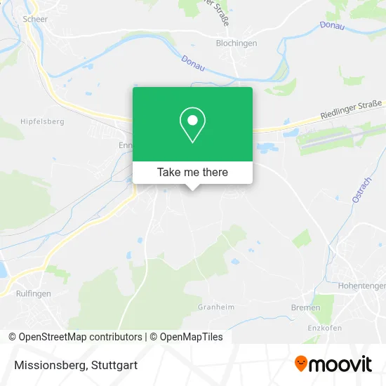 Missionsberg map
