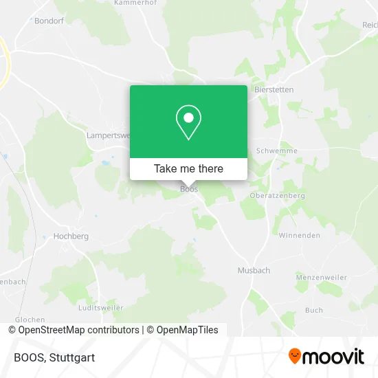 BOOS map