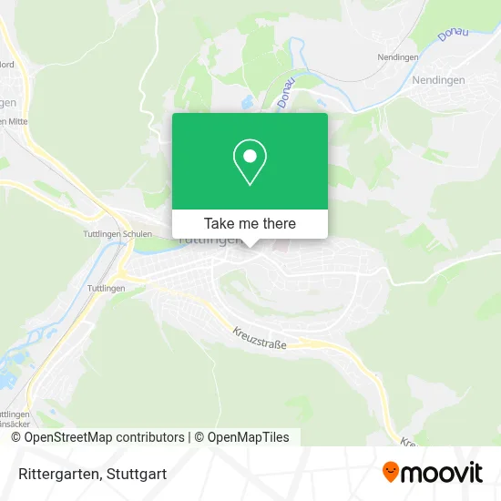 Rittergarten map