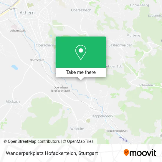 Wanderparkplatz Hofackerteich map