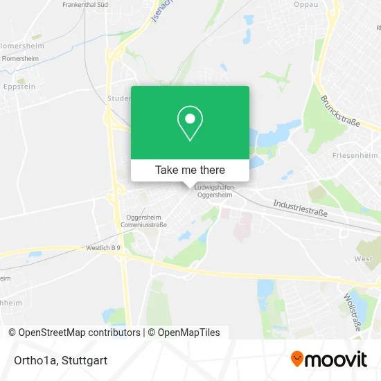 Ortho1a map