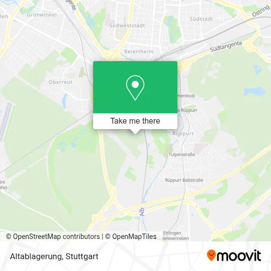 Altablagerung map