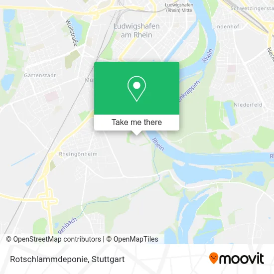 Rotschlammdeponie map