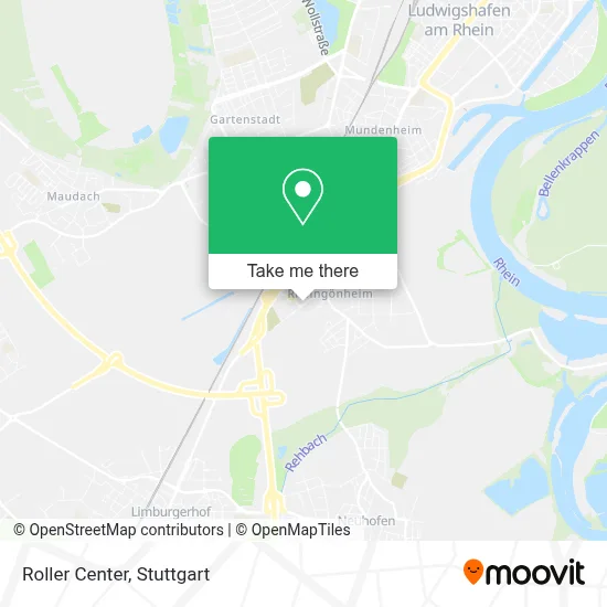 Roller Center map