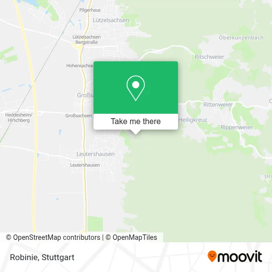 Robinie map