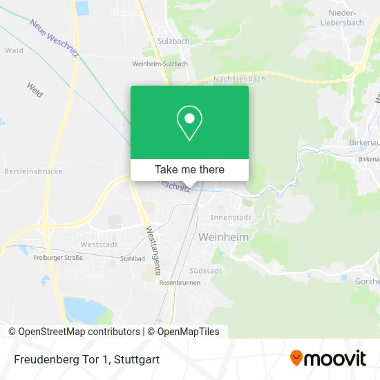 Freudenberg Tor 1 map