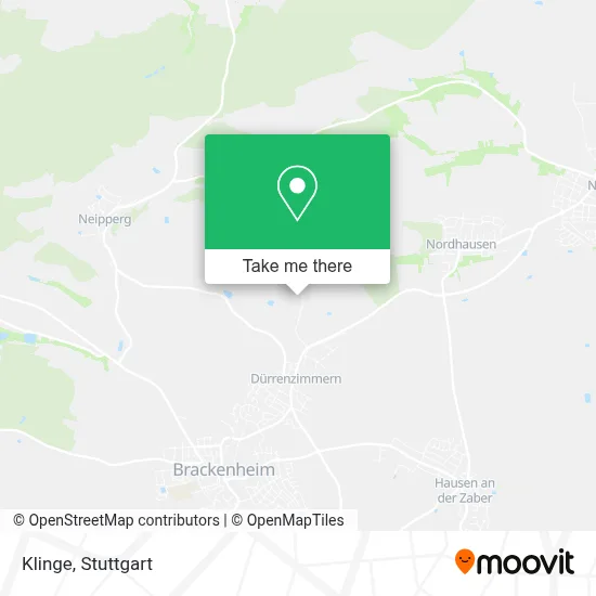 Klinge map